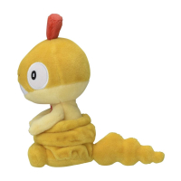 Authentic Pokemon Center Plush Pokemon fit Scraggy 15cm 
